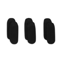 Nike Everyday Lightweight Enkelsokken 3-Pack Dames Zwart Wit