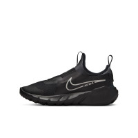 Nike Flex Runner 2 Sports Shoes Kids Black Dark Grey