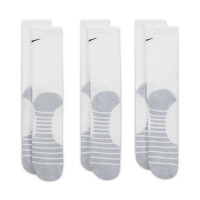 Nike Everyday Max Cushioned Trainingssokken 3-Pack Wit Grijs Zwart