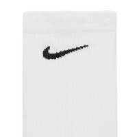 Nike Everyday Max Cushioned Trainingssokken 3-Pack Wit Grijs Zwart
