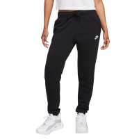 Nike Sportswear Club Fleece Sweater Trainingspak Mid-Rise Dames Zwart Wit