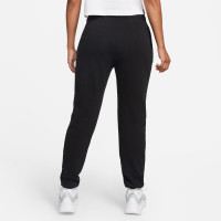 Nike Sportswear Club Fleece Sweater Trainingspak Mid-Rise Dames Zwart Wit