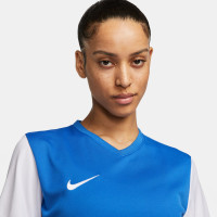 Nike Dri-Fit Tiempo Premier II Voetbalshirt Dames Blauw Wit
