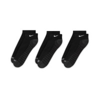 Nike Everyday Max Cushioned Enkelsokken 3-Pack Zwart Wit