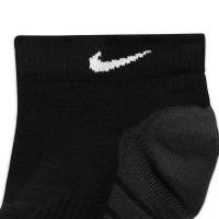 Nike Everyday Max Cushioned Enkelsokken 3-Pack Zwart Wit