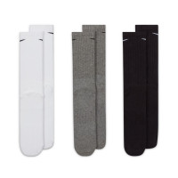 Nike Everyday Cushioned Sports Socks 3-Pack Black Grey White