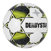 Derbystar Solitär II Voetbal Maat 5 Wit Geel Zwart