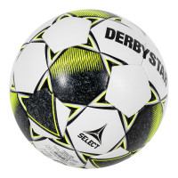 Derbystar Solitär II Voetbal Maat 5 Wit Geel Zwart