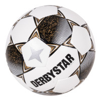 Derbystar Classic TT II Voetbal 8 x 1 Vlakken Maat 5 Wit Goud Zwart