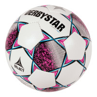 Derbystar Classic Energy Light II Football 8 x 1 Panels Size 5 White Pink Blue