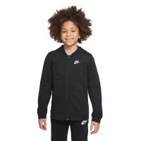 Nike Sportswear Club Fleece Vest Kids Zwart Wit