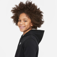 Nike Sportswear Club Fleece Vest Kids Zwart Wit