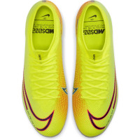 Nike Mercurial Vapor 13 Pro MDS Gras Voetbalschoenen (FG) Geel Blauw Roze