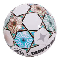 Derbystar Eredivisie Voetbal Maat 5 2023-2024 Wit Groen Blauw