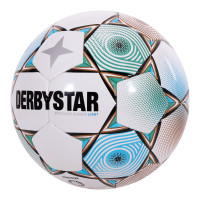 Derbystar Eredivisie Classic Light Voetbal Maat 5 2023-2024 Wit Groen Blauw