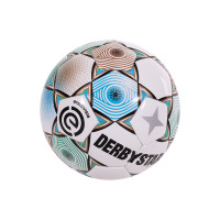 Derbystar Eredivisie Mini Voetbal Maat 1 2023-2024 Wit Groen Blauw