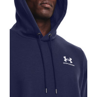 Under Armour Icon Fleece Hoodie Donkerblauw Wit