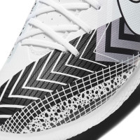 Nike Mercurial  VAPOR 13 ACADEMY MDS Zaalvoetbalschoenen (IN) Wit Wit Zwart