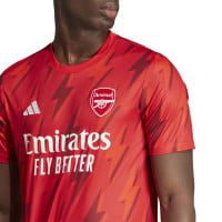 adidas Arsenal Pre-Match Trainingsshirt 2023-2024 Rood