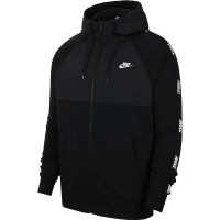 Nike NSW CE Hoodie Full Zip Zwart Wit