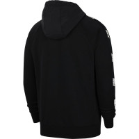 Nike NSW CE Hoodie Full Zip Zwart Wit