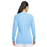 Nike Dri-FIT Park Long Sleeve Base Layer Women Light Blue White