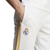 adidas Real Madrid DNA Sweat Trainingsbroek 2023-2024 Wit Goud