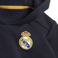 adidas Real Madrid DNA Jogging Trainingspak 2023-2024 Baby Donkerblauw Goud Wit