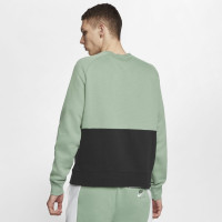 Nike Air Crew Sweater Groen Zwart Wit