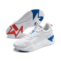 PUMA RS-X MASTER Sneaker Wit Blauw Rood