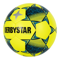 Derbystar Classic Light II Kunstgras Voetbal Maat 5 Geel Blauw Zwart