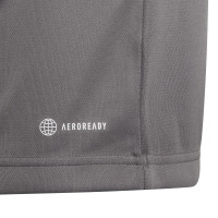 adidas Entrada 22 Trainingstrui 1/4-Zip Kids Grijs Wit