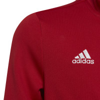 adidas Entrada 22 Trainingsjack Kids Rood Wit