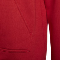 adidas Entrada 22 Sweat Hoodie Kids Rood Wit