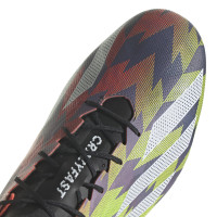 adidas X Crazylight+ Gras Voetbalschoenen (FG) Grijs Geel Rood