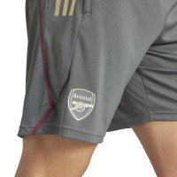 adidas Arsenal Trainingsset 2023-2024 Donkerrood Grijs Goud