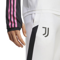 adidas Juventus Trainingsbroek 2023-2024 Wit Zwart Roze