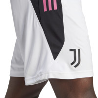adidas Juventus Trainingsbroekje 2023-2024 Wit Zwart Roze