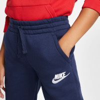 Nike Sportswear Club Fleece Jogger Kids Donkerblauw Wit