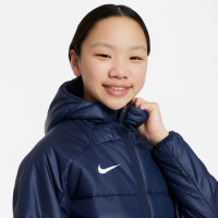 Nike Therma-FIT Academy Pro 2In1 Kids Winter Jacket Dark Blue White