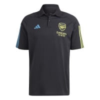 adidas Arsenal Polo Trainingsset Woven 2023-2024 Zwart Blauw Geel