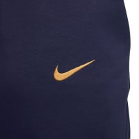Nike Paris Saint-Germain Tech Fleece Jogger 2023-2024 Donkerblauw Goud