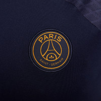 Nike Paris Saint-Germain Strike Trainingsshirt 2023-2024 Dames Donkerblauw Rood Goud