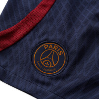 Nike Paris Saint-Germain Strike Trainingsset 2023-2024 Kids Donkerblauw Rood Goud