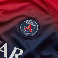 Nike Paris Saint-Germain Pre-Match Trainingsshirt 2023-2024 Kids Donkerblauw Rood Wit