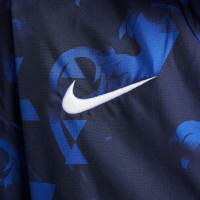 Nike Nederland Essential Jack 2023-2025 Dames Donkerblauw Blauw Wit