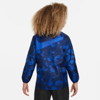 Nike Nederland Academy AWF Jack 2023-2025 Kids Donkerblauw Blauw Wit