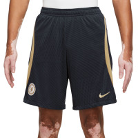 Nike Chelsea Trainingsset 1/4-Zip 2023-2024 Zwart Wit Goud