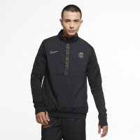 Nike Paris Saint Germain Trainingsjack 2020-2021 Woven Zwart Wit Goud