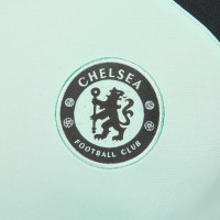 Nike Chelsea Strike Trainingsjack 2023-2024 Mintgroen Zwart